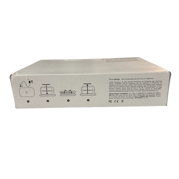 Phone Soap 3 UV Sanitizer and Charger for Cell Phone (WHITE) New OPEN Box - Picture 5 of 12